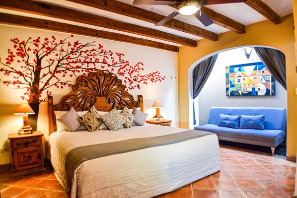 Junior Σουίτα, 1 Διπλό Κρεβάτι | Σίδερο/σιδερώστρα, δωρεάν Wi-Fi, κλινοσκεπάσματα 