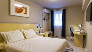 In-room safe, desk, blackout drapes, iron/ironing board