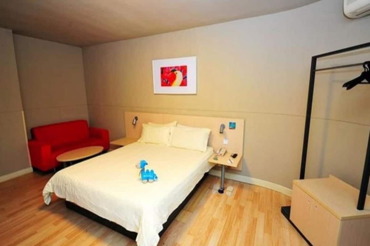 in-room safe, desk, blackout curtains, iron/ironing board