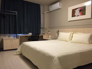 In-room safe, desk, blackout curtains, iron/ironing board
