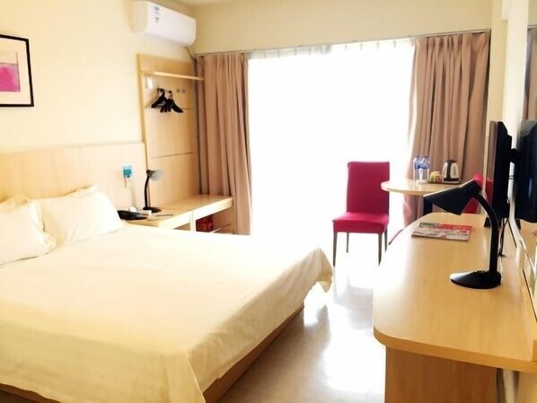 In-room safe, desk, blackout drapes, iron/ironing board