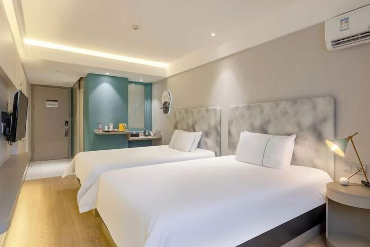 In-room safe, desk, blackout curtains, iron/ironing board