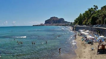 On the beach