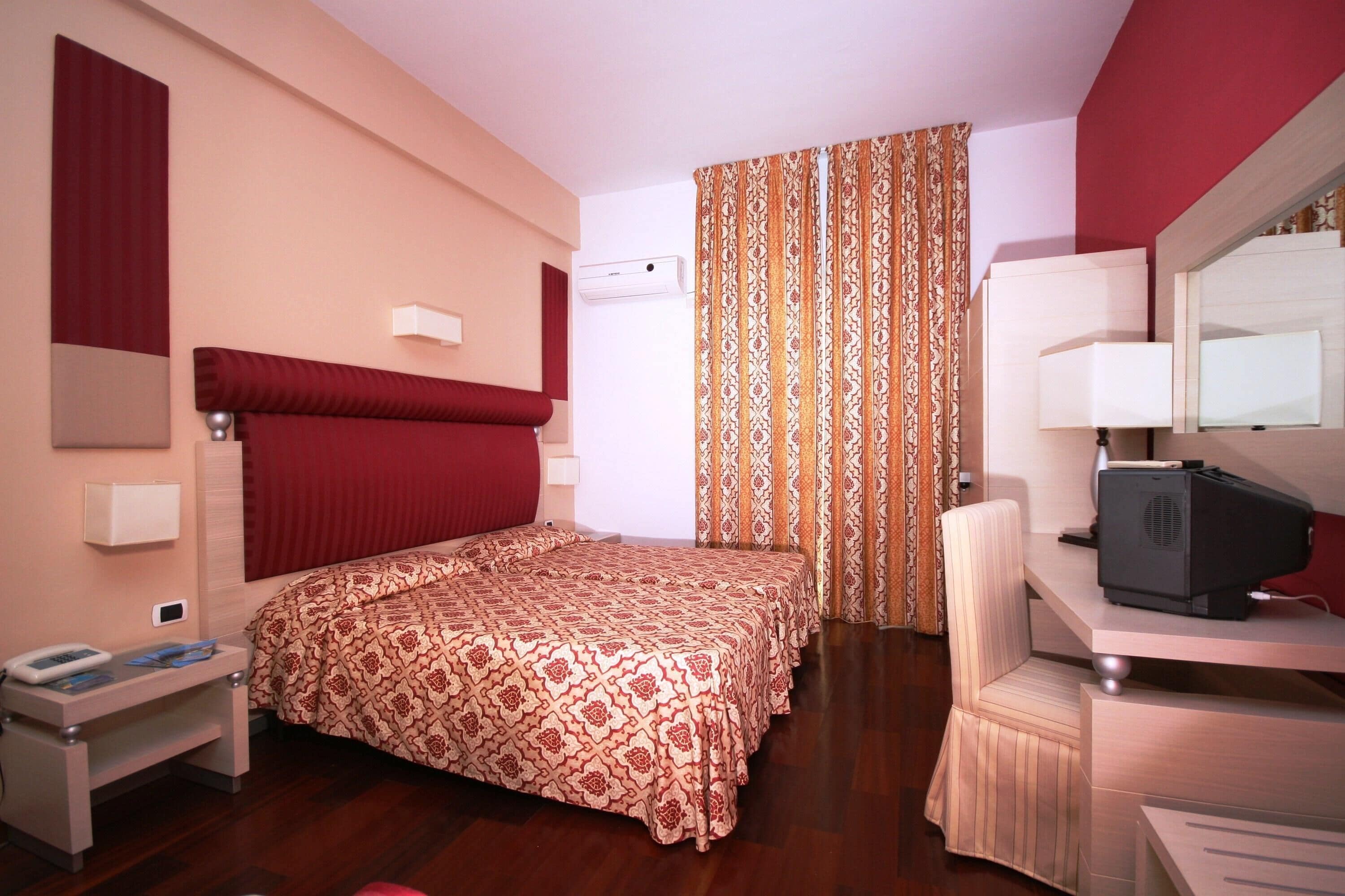 In-room safe, desk, cots/infant beds