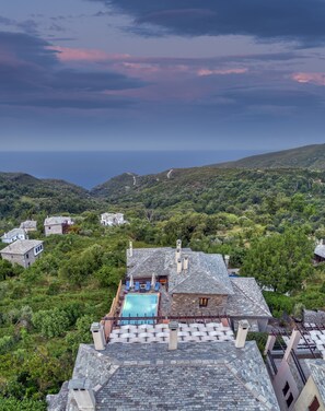 Aerial view - Petradi Hotel (South Pelion)
