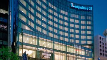 Front of property – evening/night