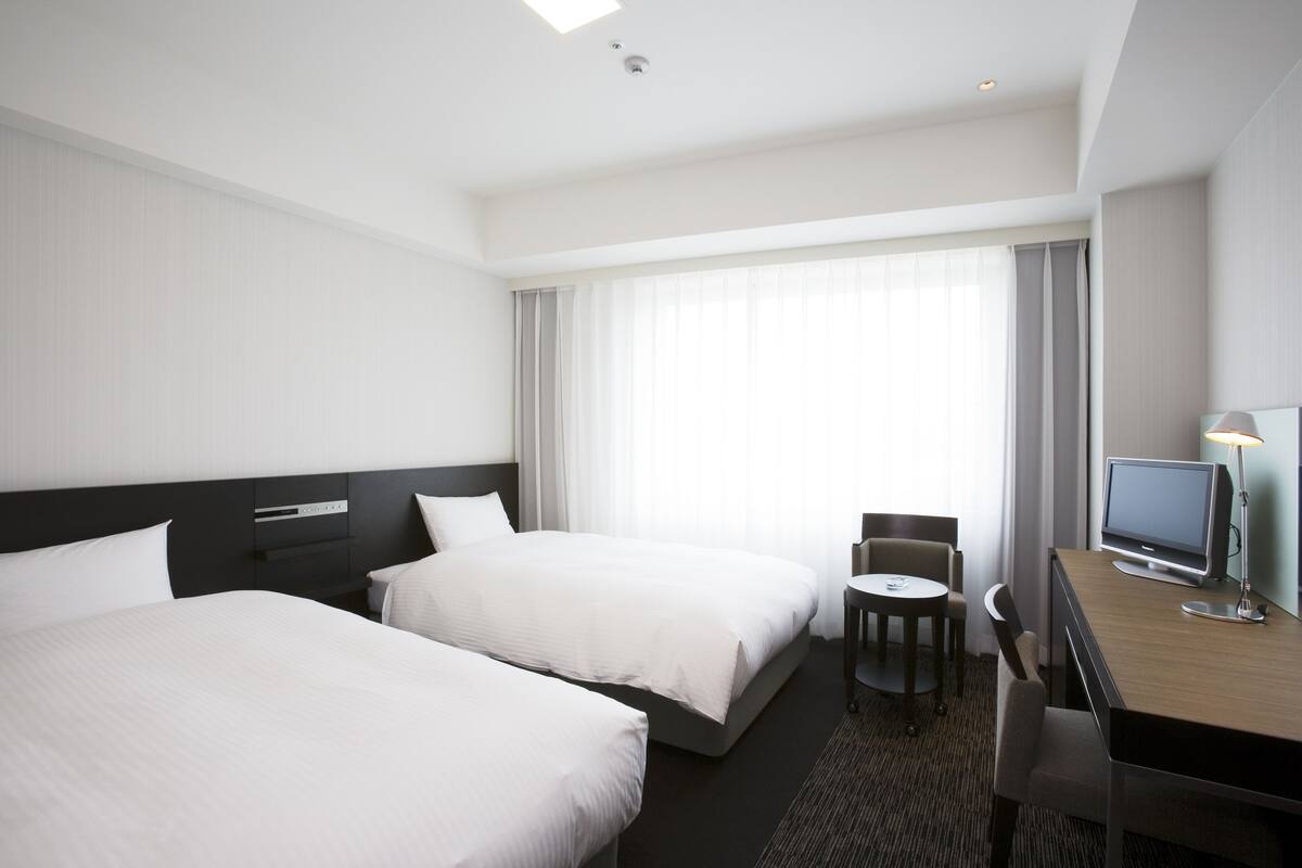 In-room safe, desk, blackout curtains, iron/ironing board (on request)