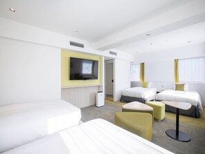 Phòng, không hút thuốc (Forth Room or Connecting Room) | Phòng cách âm, truy cập Internet không dây miễn phí, bộ trải giường 