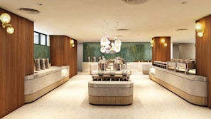 Daily buffet breakfast (JPY 2200 per person)