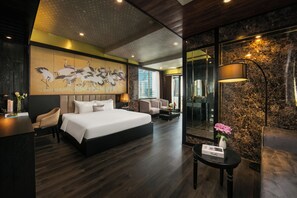 Ropa de cama de alta calidad, colchones con efecto memoria y minibar 