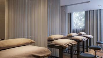 Body treatments, Swedish massages, massages on the beach, body wraps