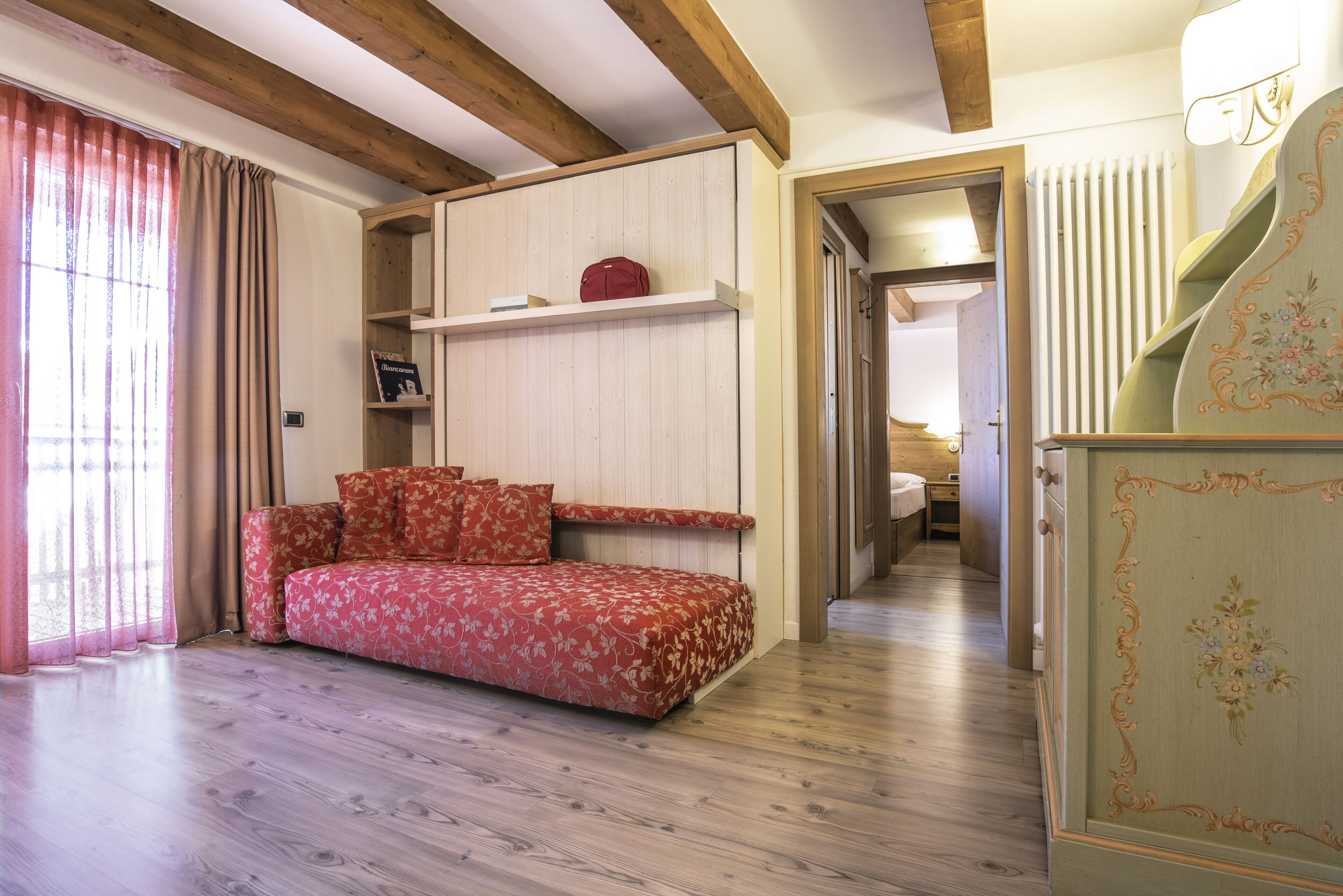 panoramic apartment, 1 bedroom | living area | 32-inch flat-screen tv with satellite channels, tv