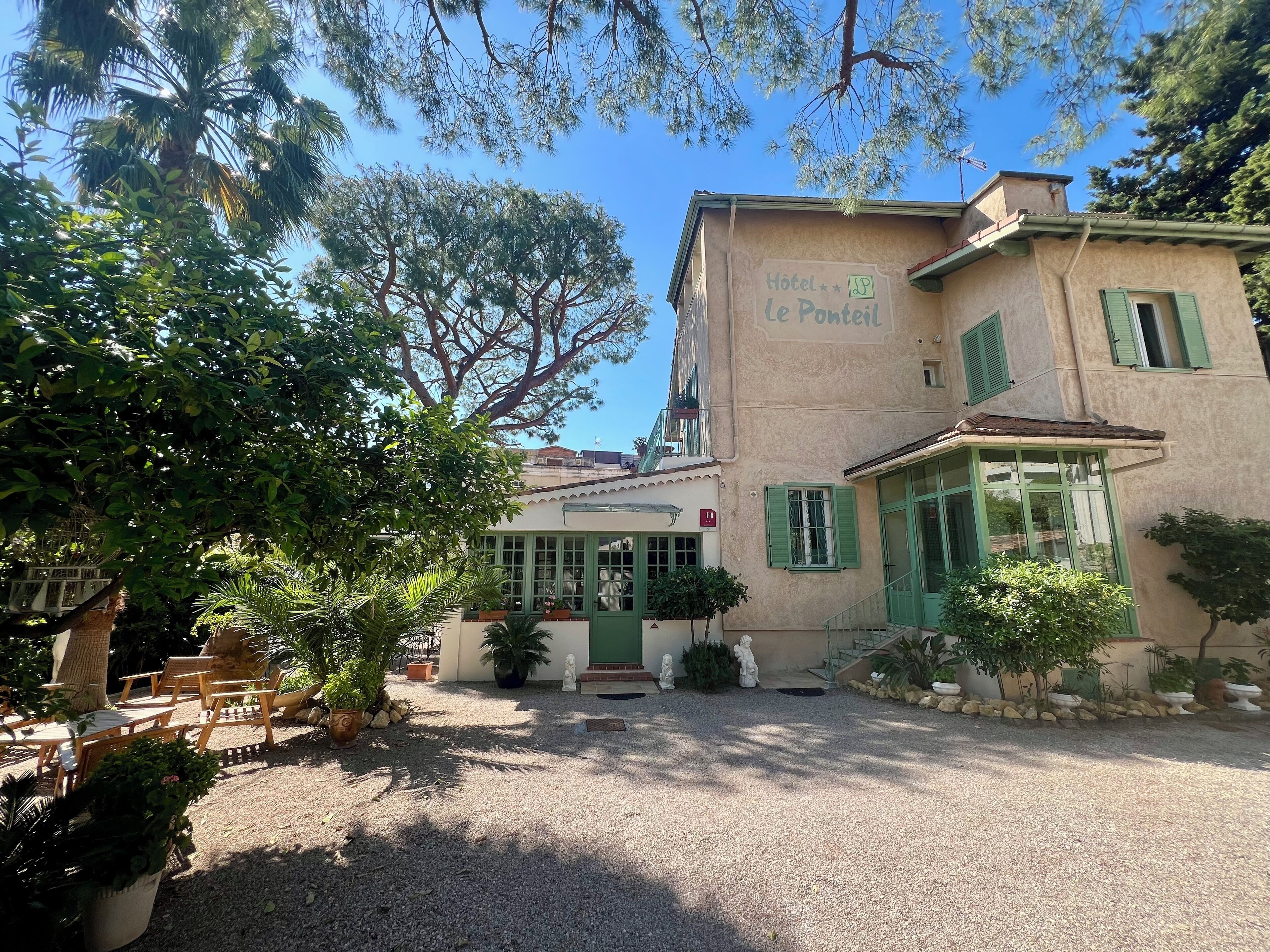 Fassade der Unterkunft