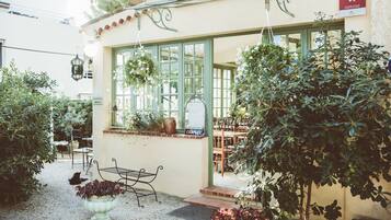 Entrada de la propiedad