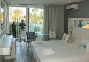 Superior Room, Sea View | View from room - Hotel Josse (Antibes)