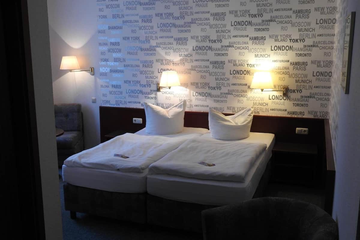 individually decorated, individually furnished, desk, iron/ironing board