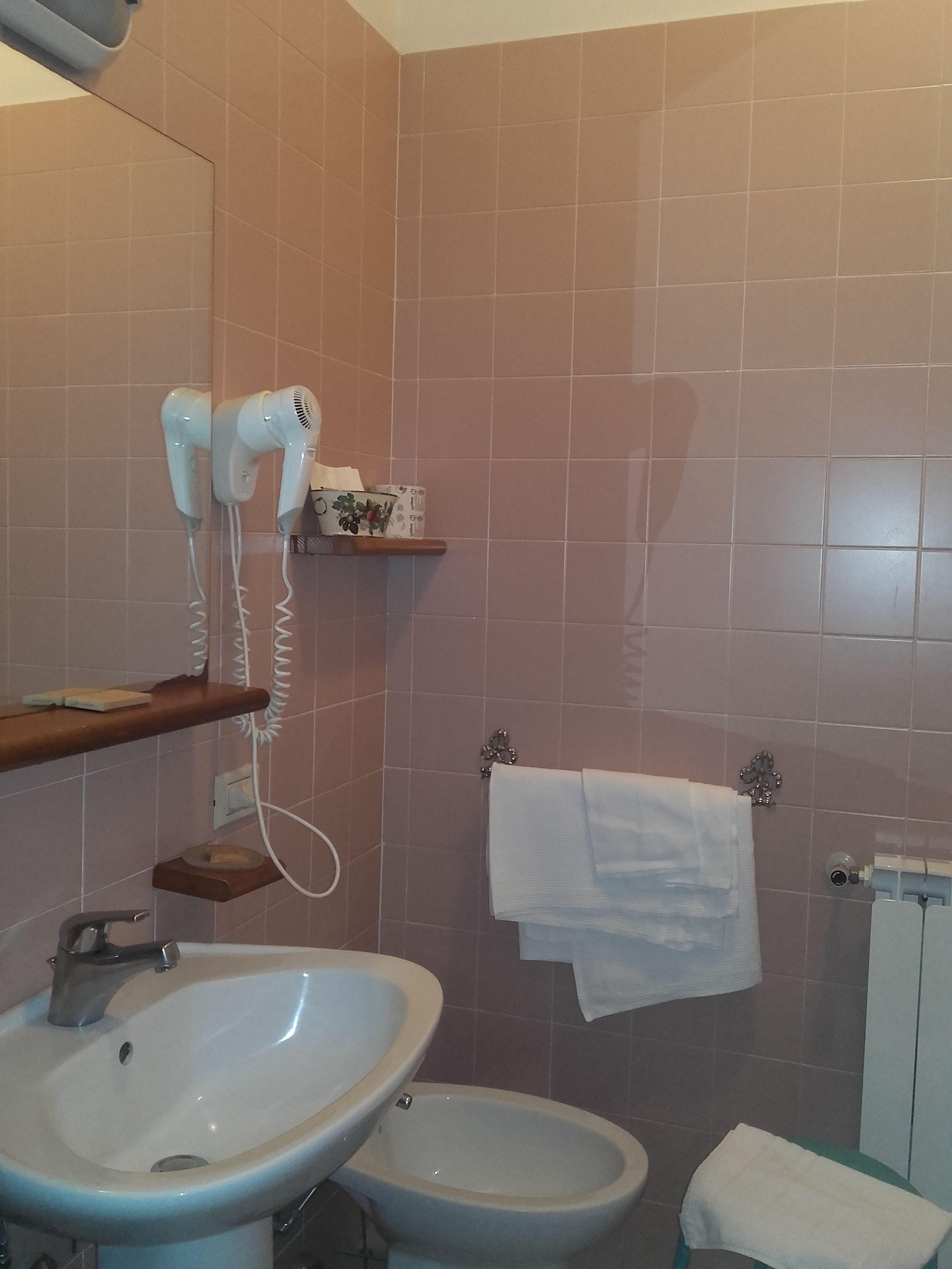 double room | bathroom | shower, free toiletries, hair dryer, bidet