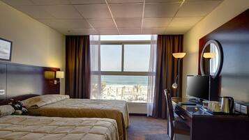 Double Room | Premium bedding, in-room safe, desk, iron/ironing board
