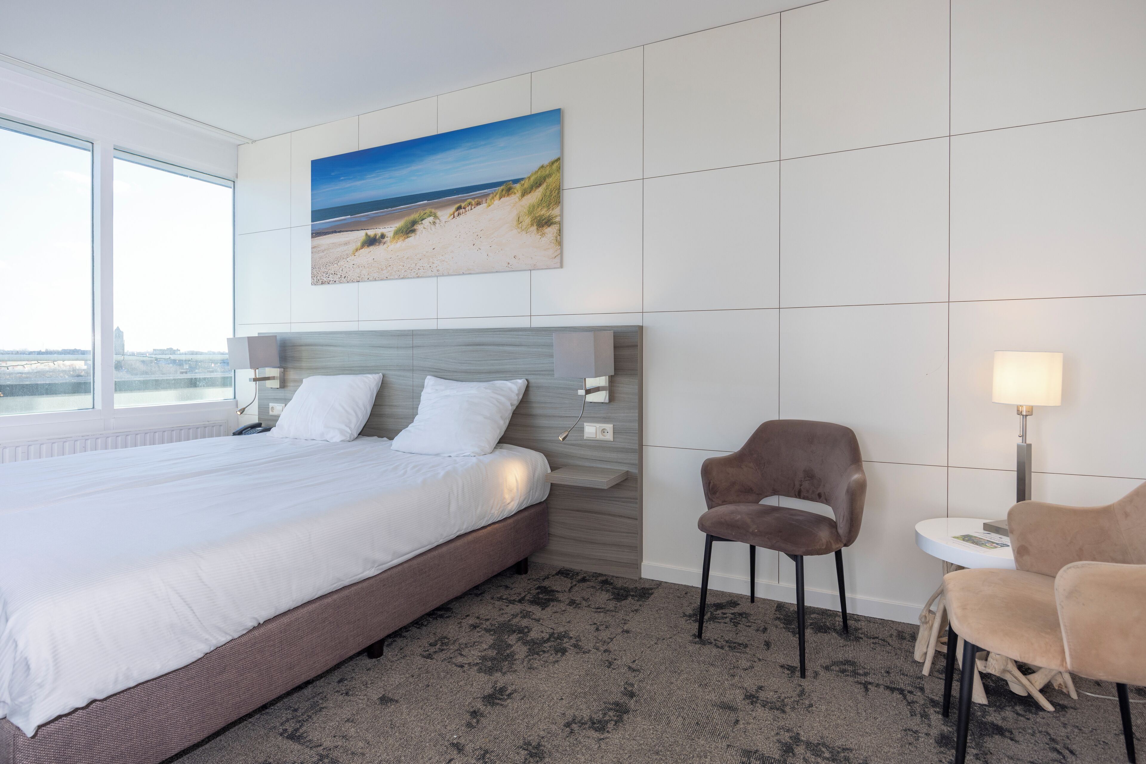 Suite, Terrace, Sea View | In-room safe, desk, blackout drapes, iron/ironing board