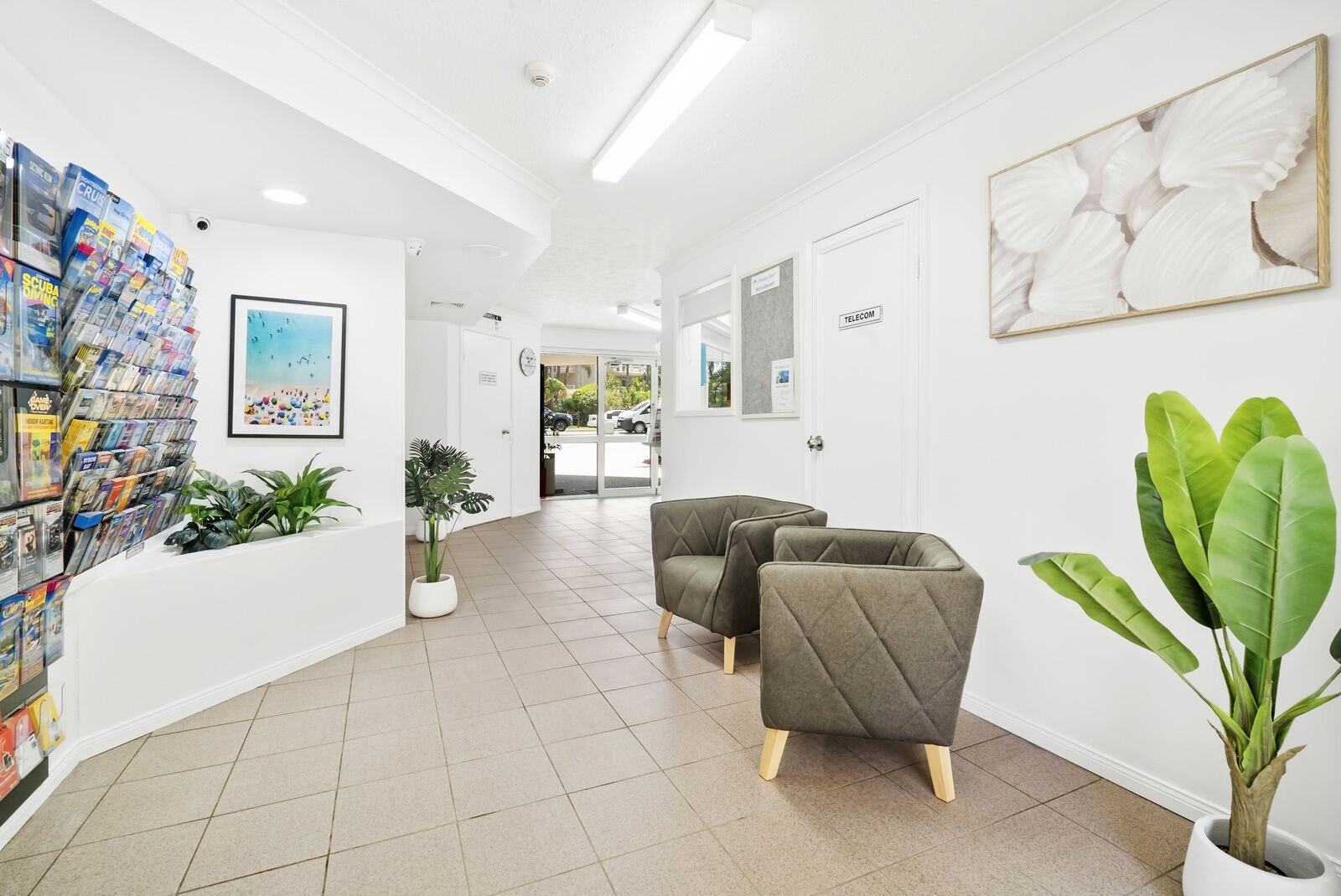 منطقة الاستقبال