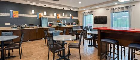 Gratis komplet morgenmad hver dag