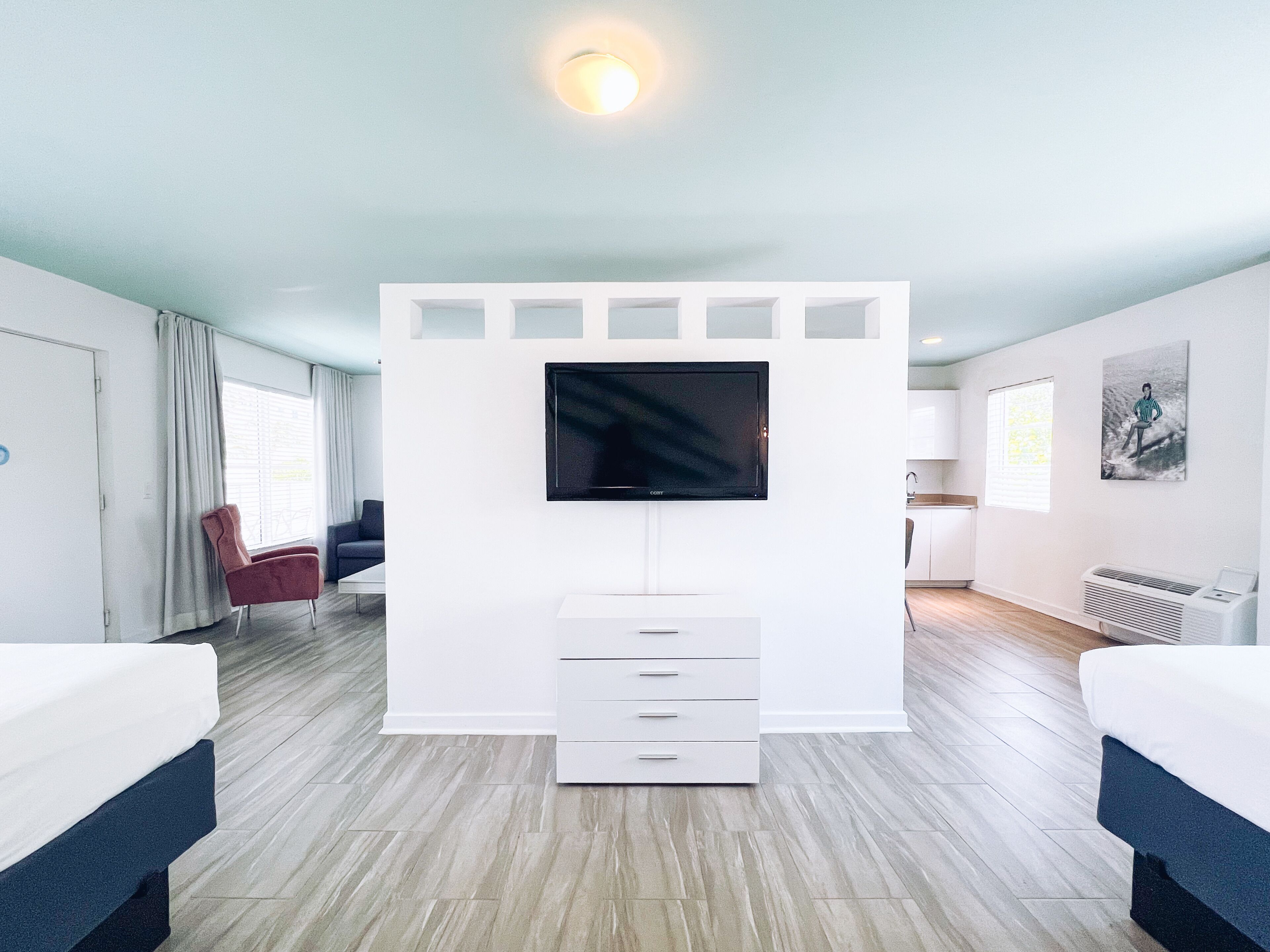 Suite, 1 soverom (2 King Beds) | 1 soverom, safe på rommet, individuelt dekorert og individuelt innredet