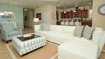 Townhome, 5 Bedrooms | Living room