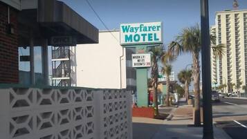 Front of property – evening/night