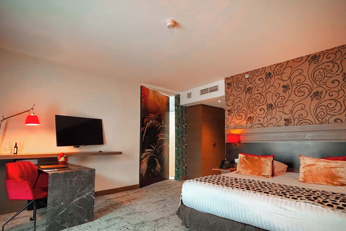 1 habitación, sábanas italianas Frette y ropa de cama hipoalergénica