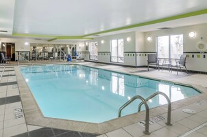 Una piscina techada