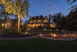 Majoituspaikan julkisivu