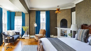 Suite, 1 Katil Raja (King) (Governor's Suite) | Peralatan tempat tidur premium, tilam berlapik