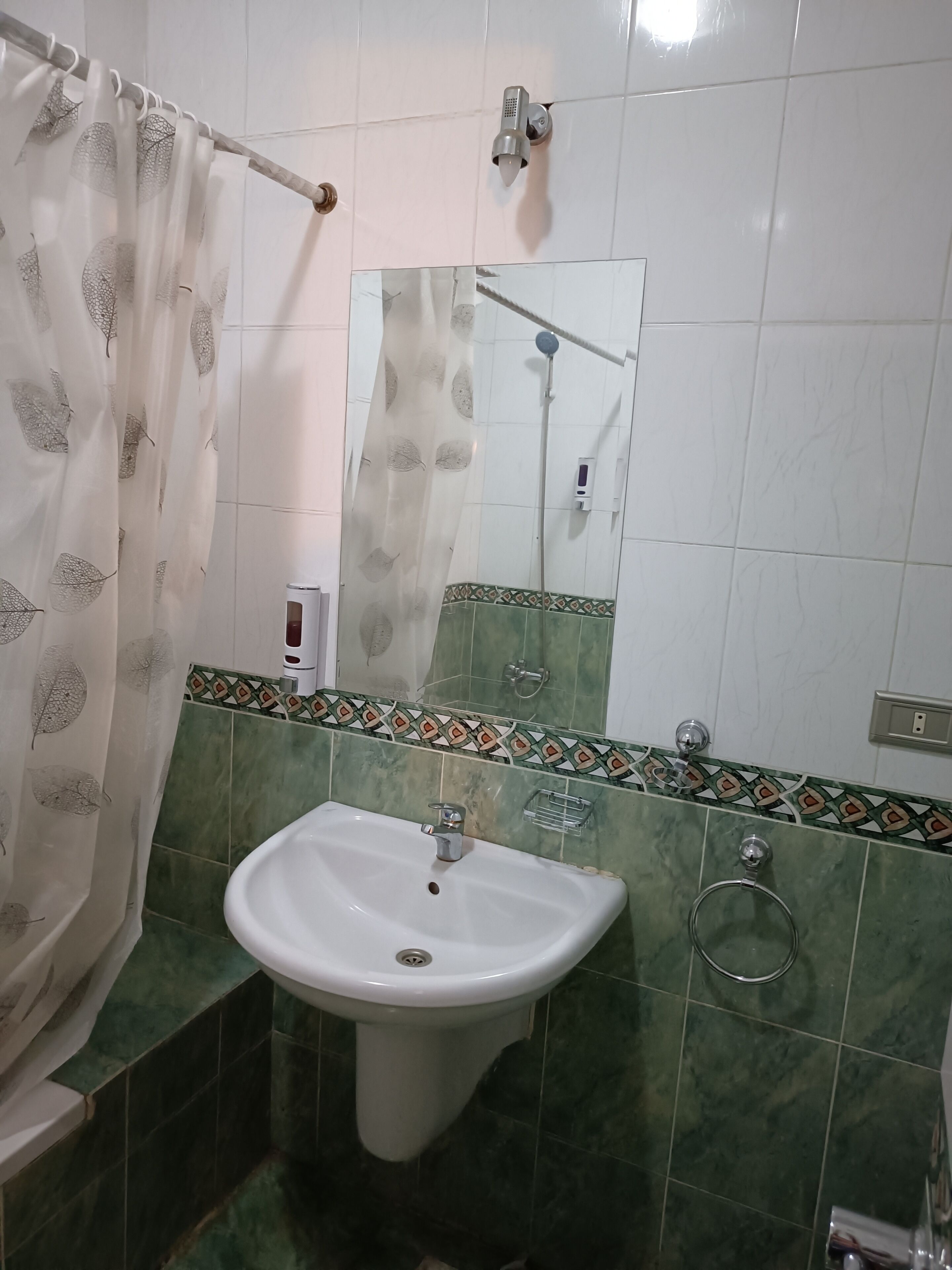 single room, city view | bathroom | combined shower/bathtub, free toiletries, hair dryer, towels
