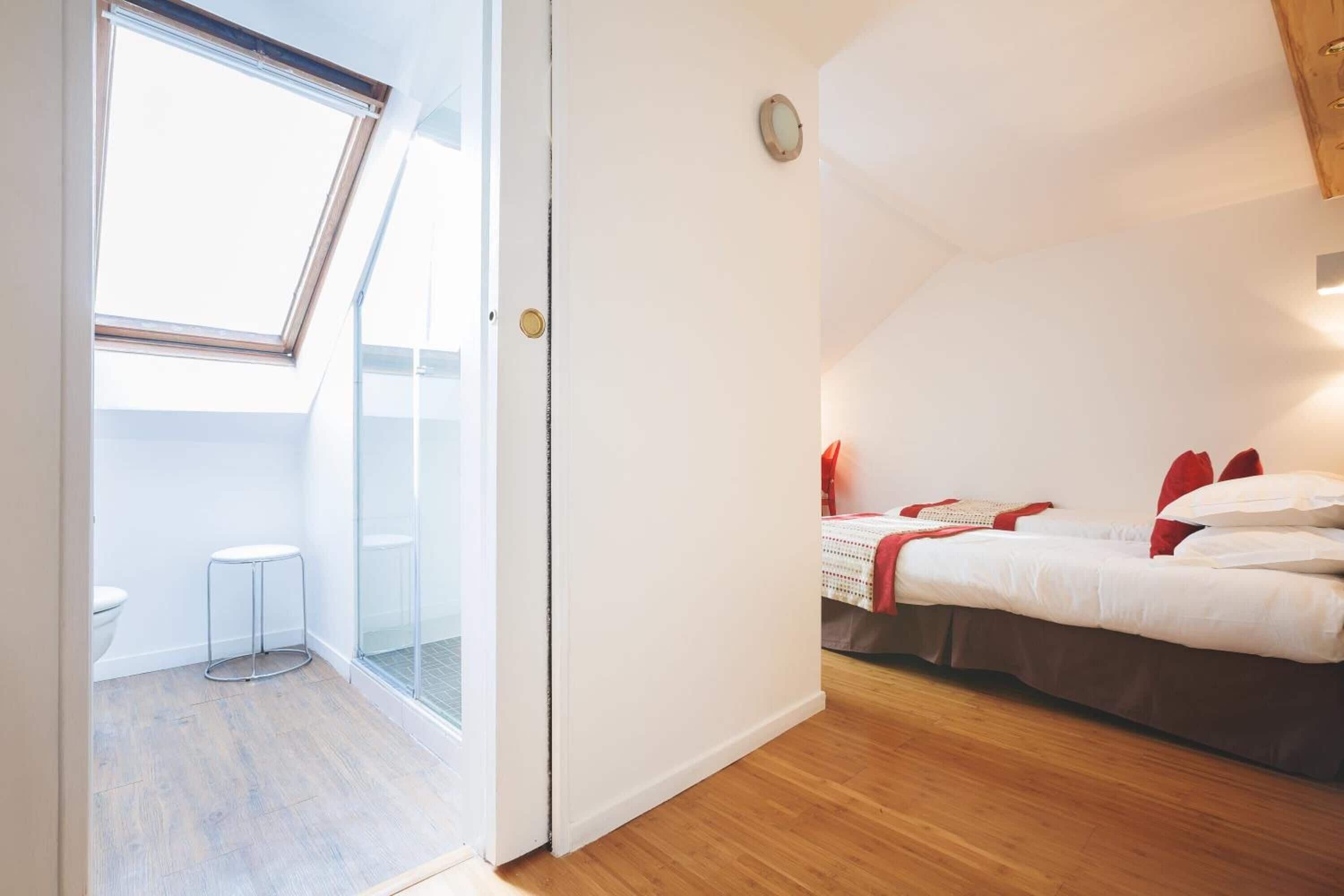 premium bedding, individually decorated, individually furnished, desk