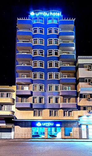 Fassade der Unterkunft