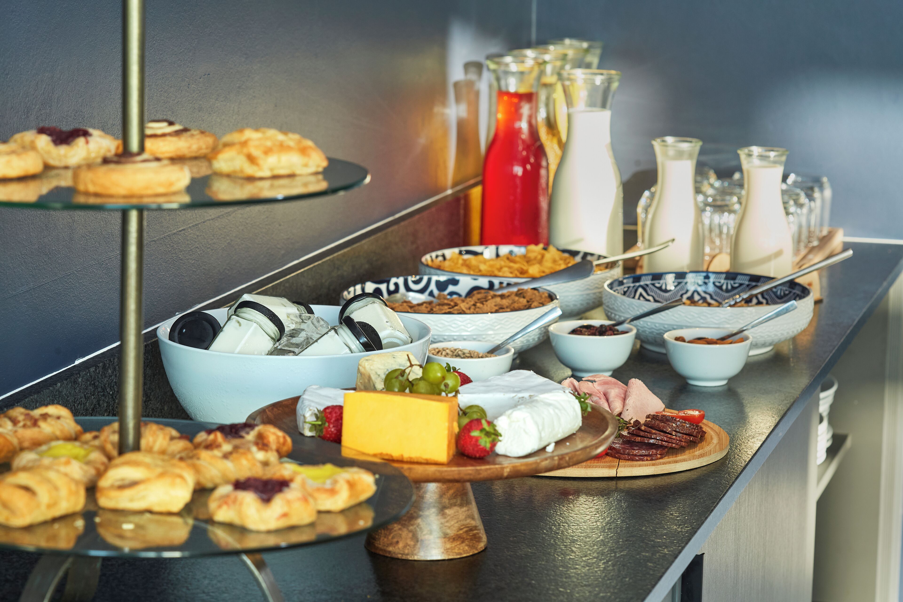 Kontinental frokost er inkludert hver dag