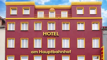 Fassade der Unterkunft