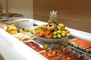 Tägliches Frühstücksbuffet (39 BRL pro Person)