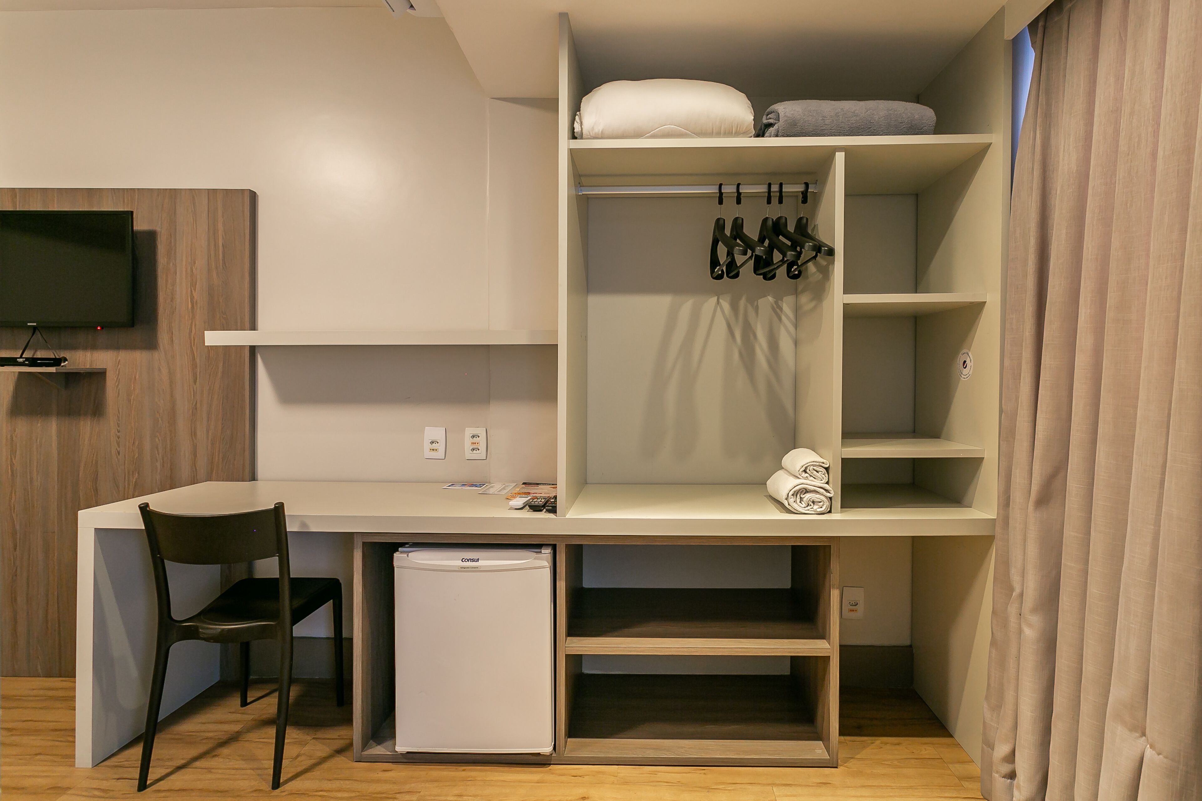 superior double room | minibar, desk, laptop workspace, blackout curtains