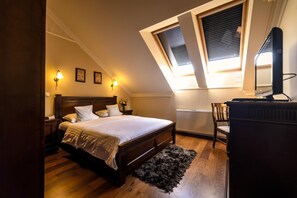 Ylelliset vuodevaatteet, memory foam -patjalliset sängyt, minibaari