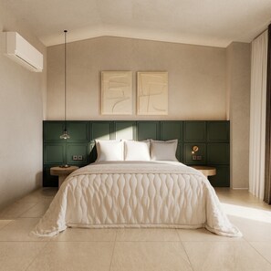 Deluxe Double Garden Room | Camas con efecto memoria, minibar y caja de seguridad en la habitación 