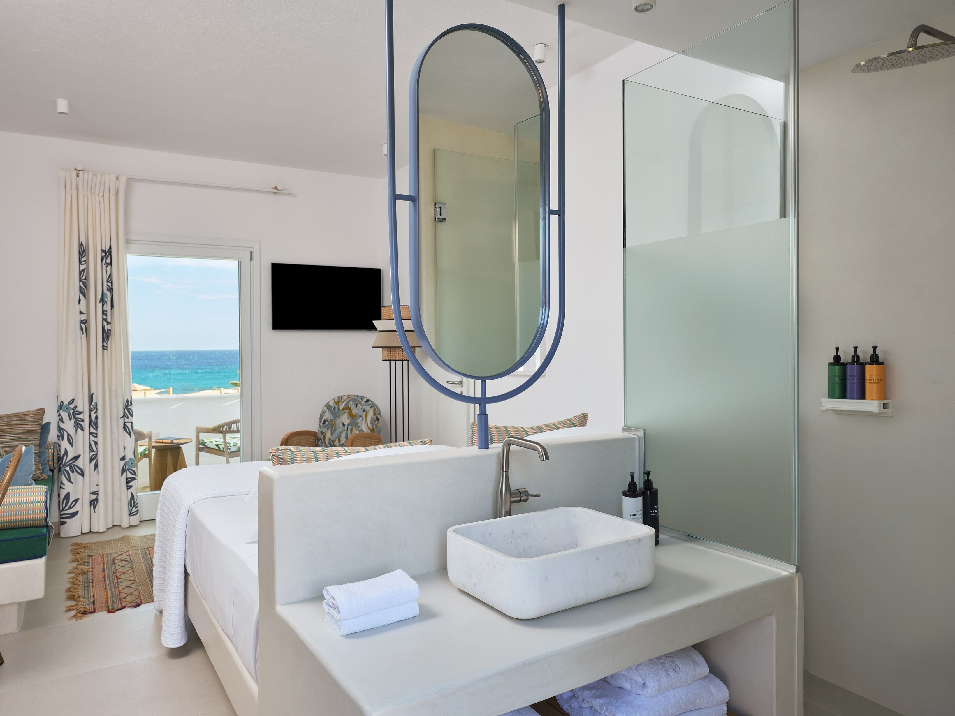 Chambre Double Supérieure, 1 chambre, vue mer