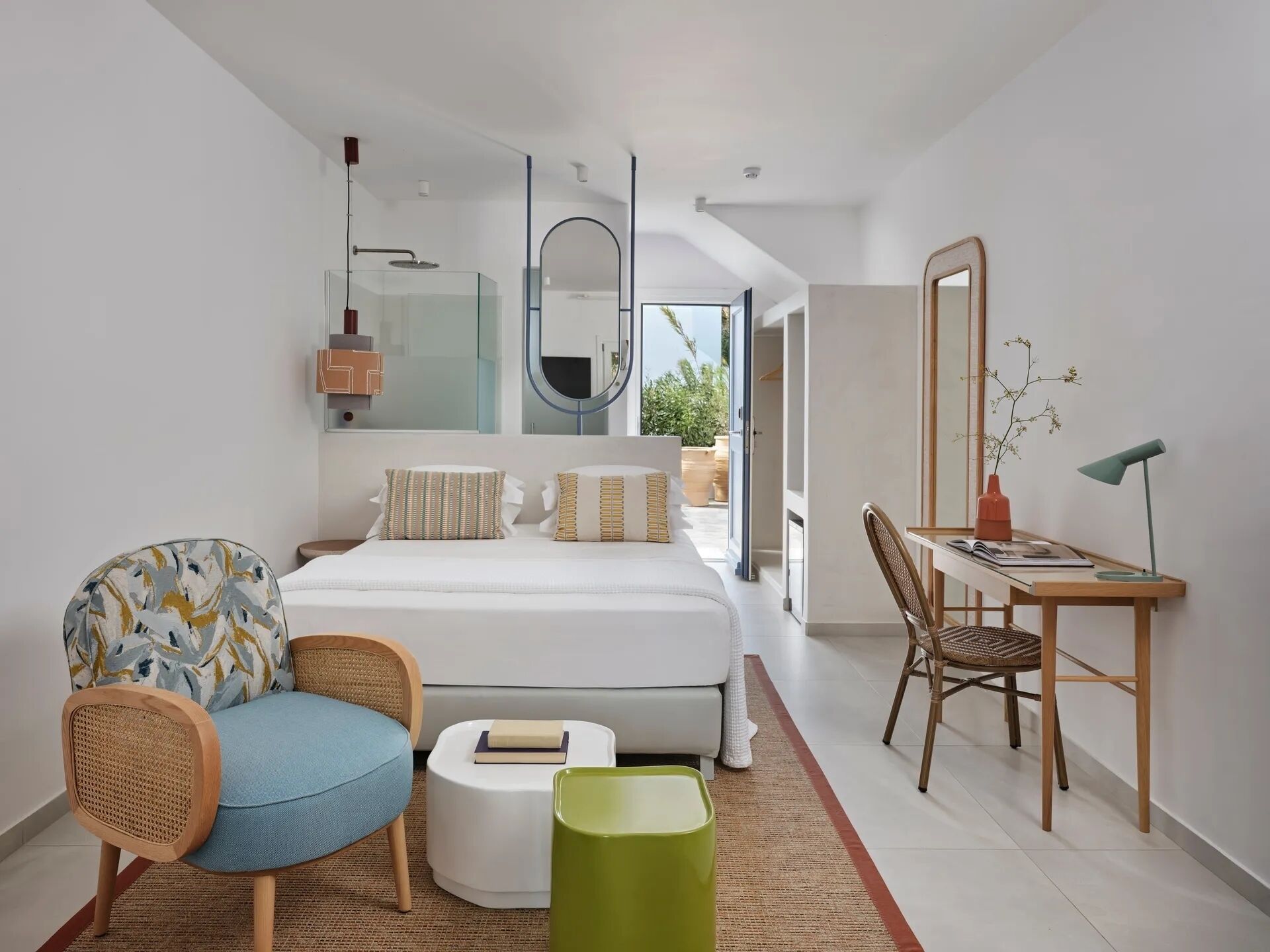 Pillow-top beds, in-room safe, desk, iron/ironing board (on request)