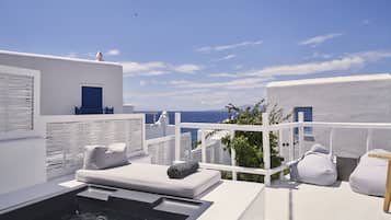 Suite Superior, idromassaggio (Outdoor) | Vista spiaggia/mare