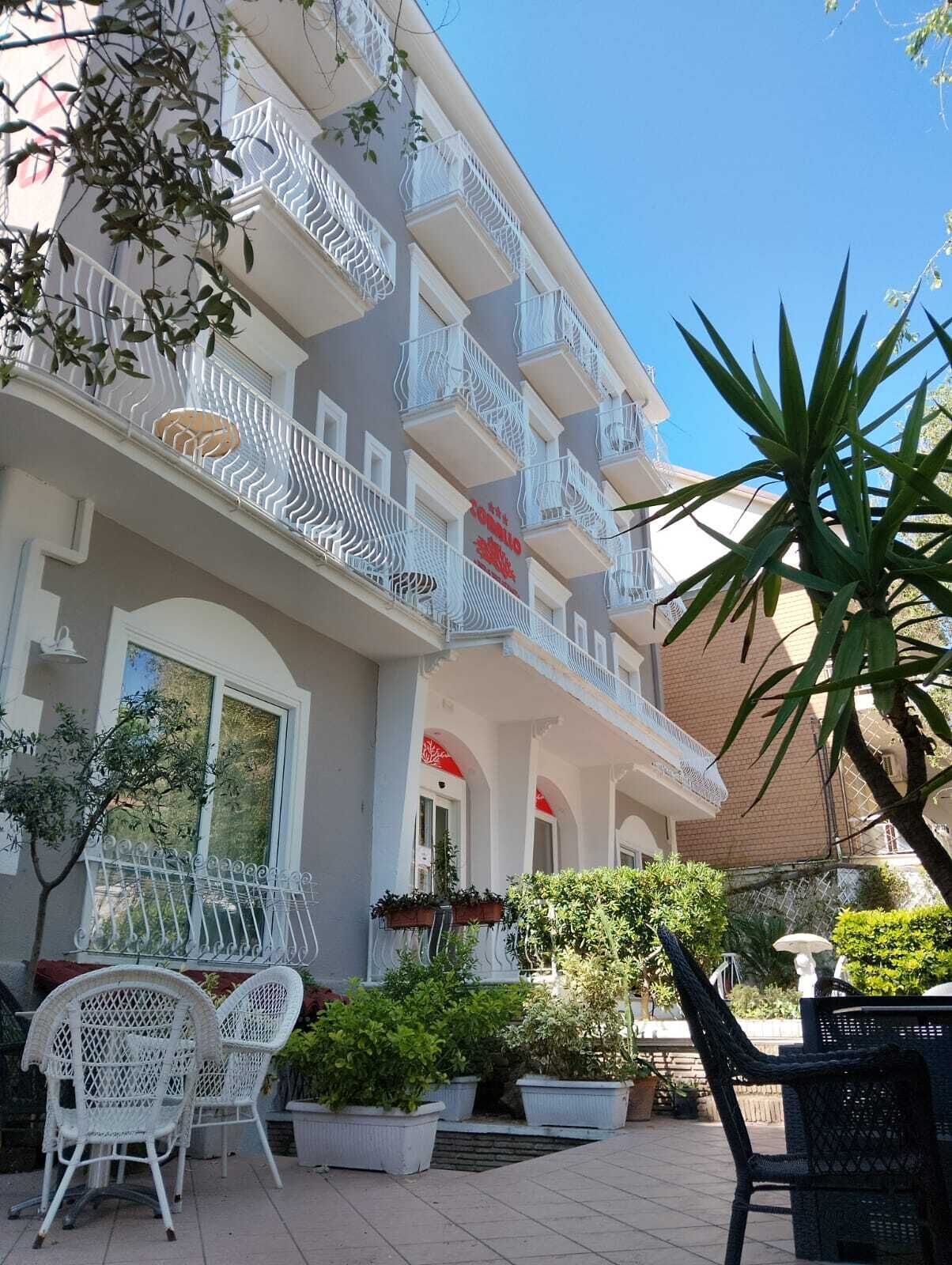 Fassade der Unterkunft