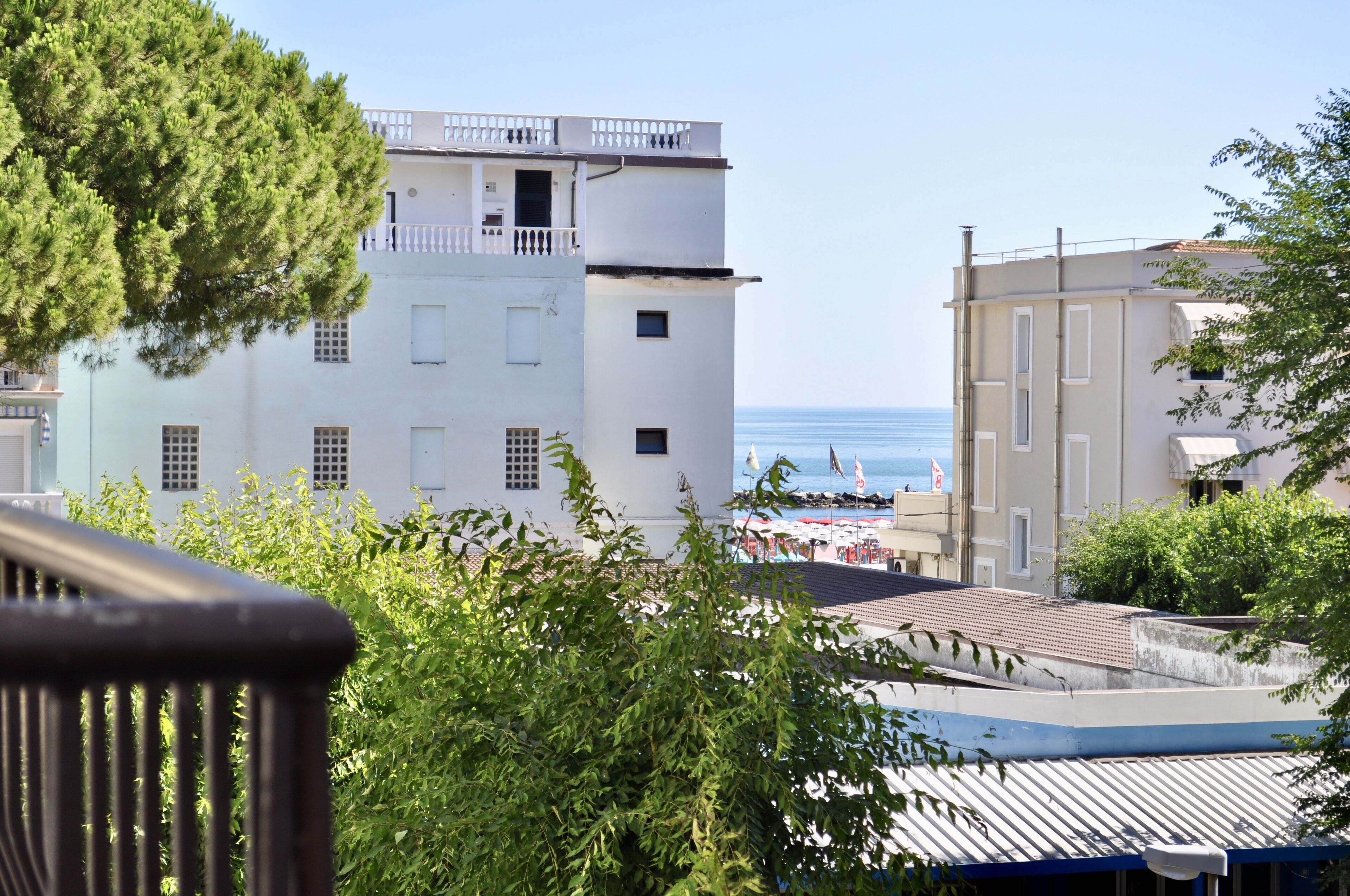 Vue depuis le balcon