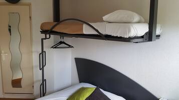 Desk, iron/ironing board, free cots/infant beds, free WiFi