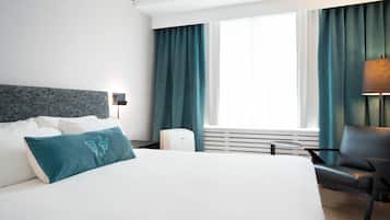 Ropa de cama de alta calidad y camas con pillow-top