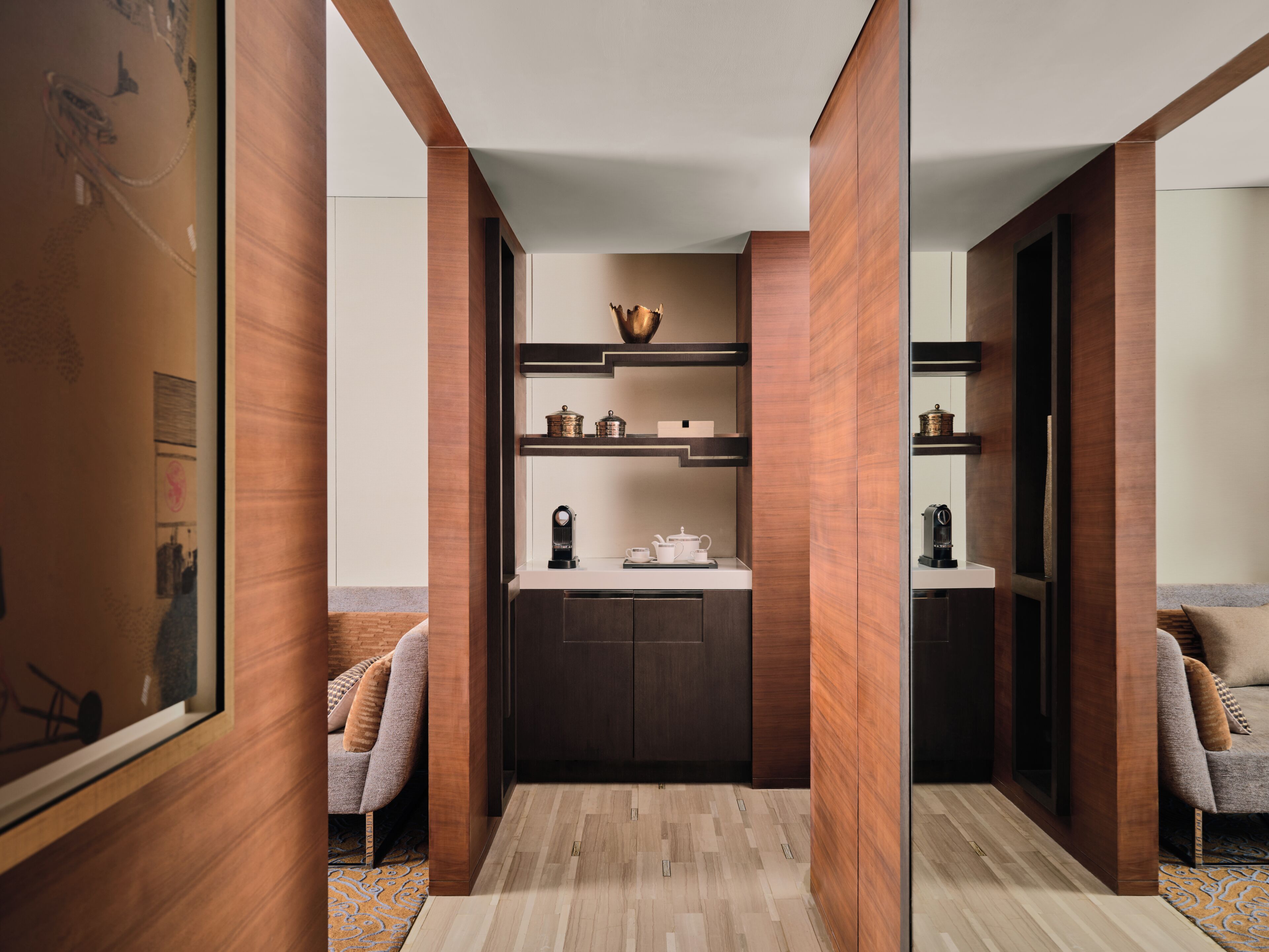 Club Studio, Akses Club Lounge, City View (Studio) | Peralatan tempat tidur premium, gebar bulu kapas, peti besi dalam bilik 