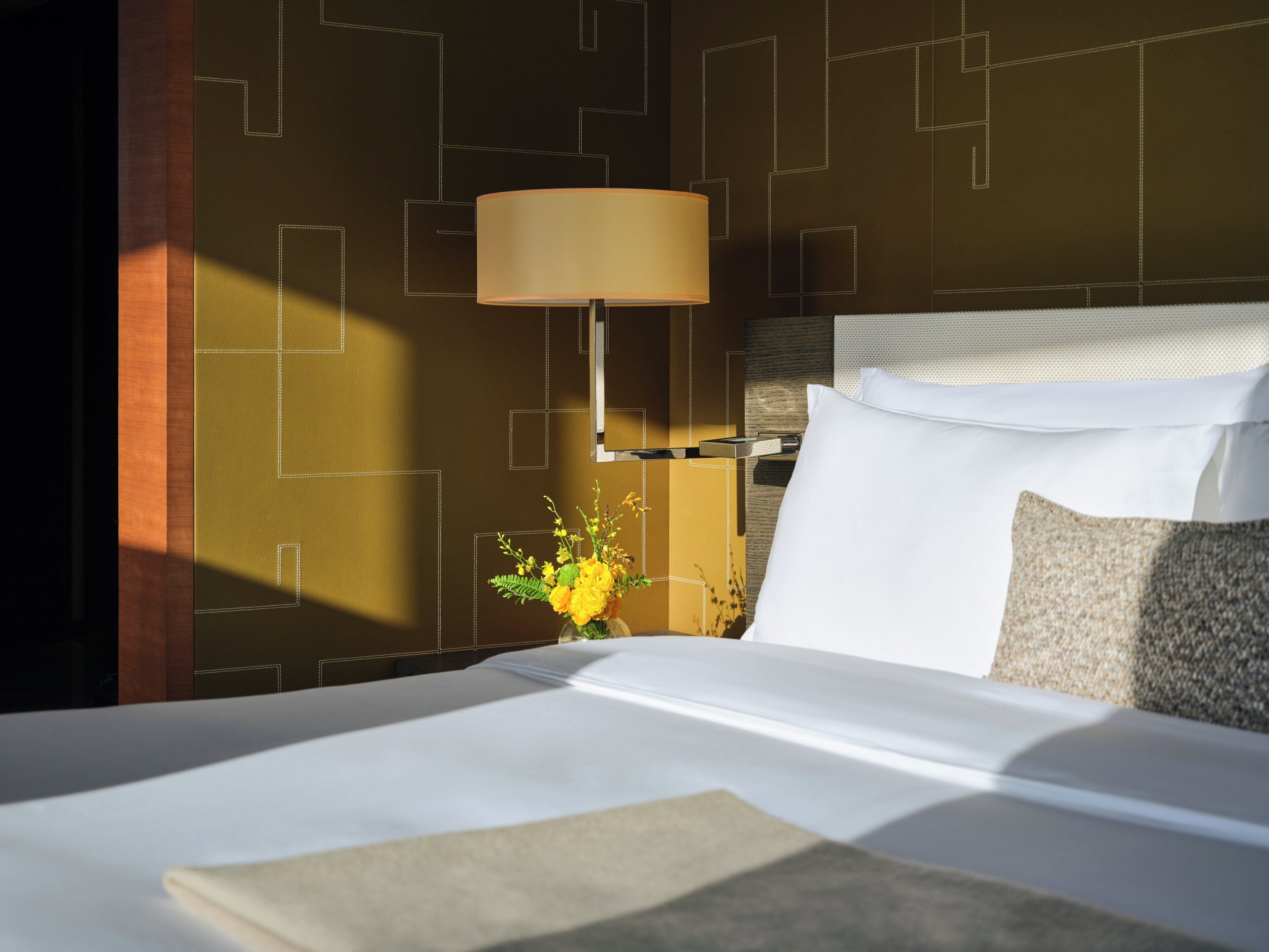 Premium bedding, down comforters, in-room safe, individually decorated